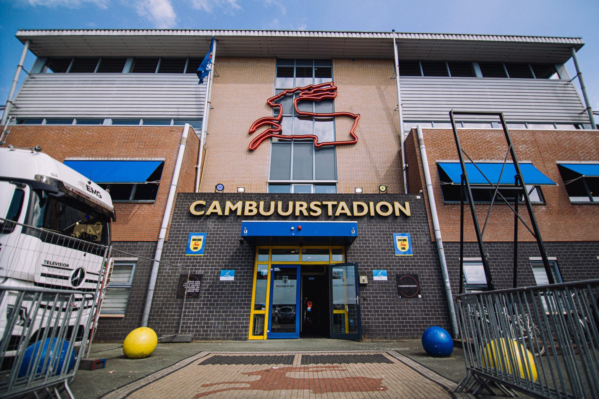 Oude Cambuur Stadion Ingang